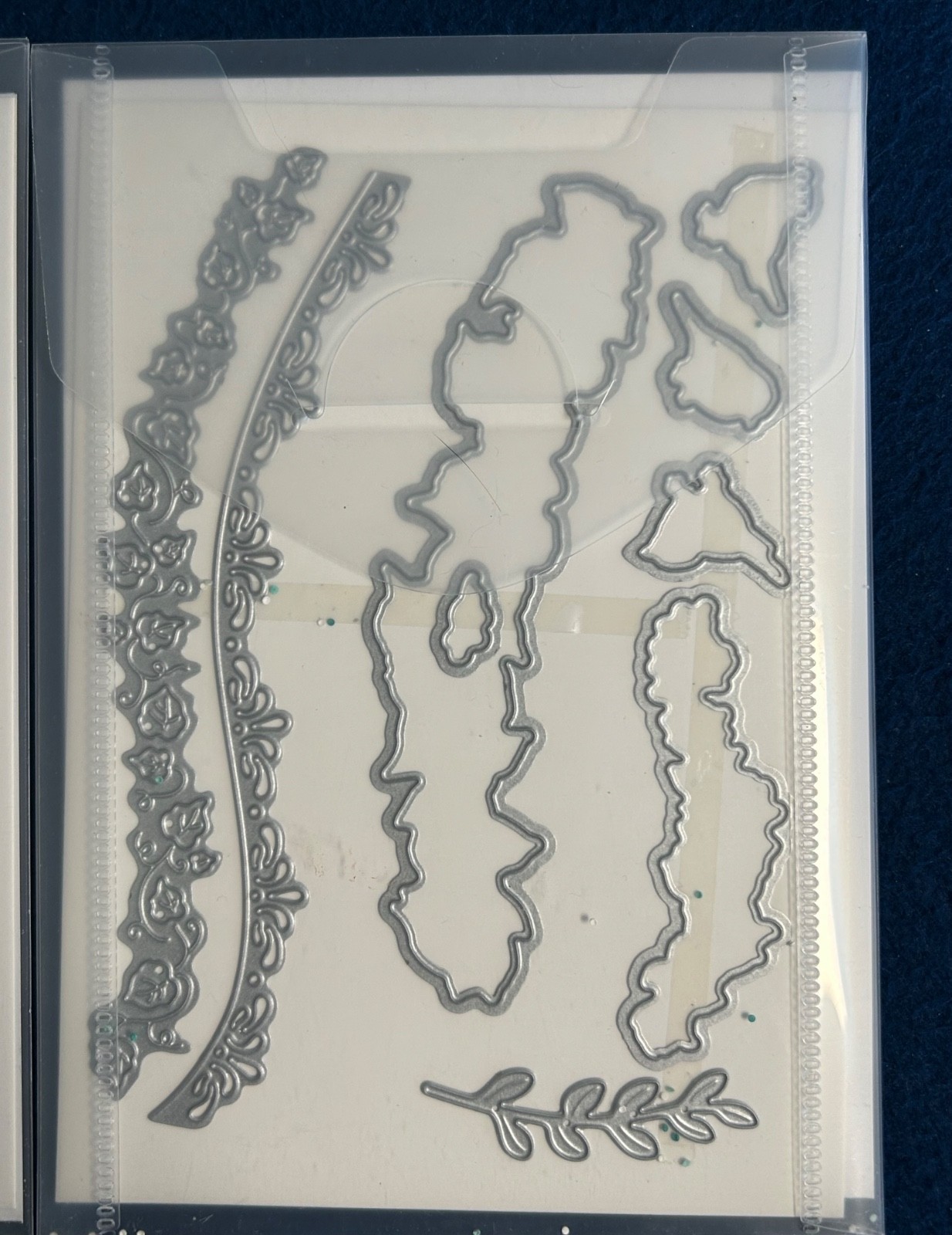 Stampin' Up Cut & Emboss Sequin & Curvy Dies Set