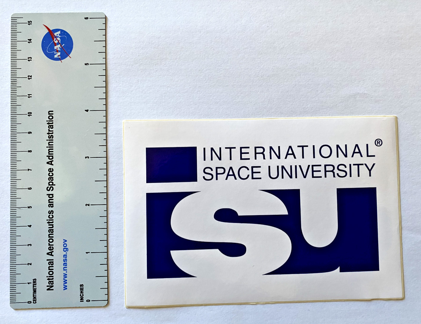 International Space University ISU Strasbourg FR Sticker Decal Large