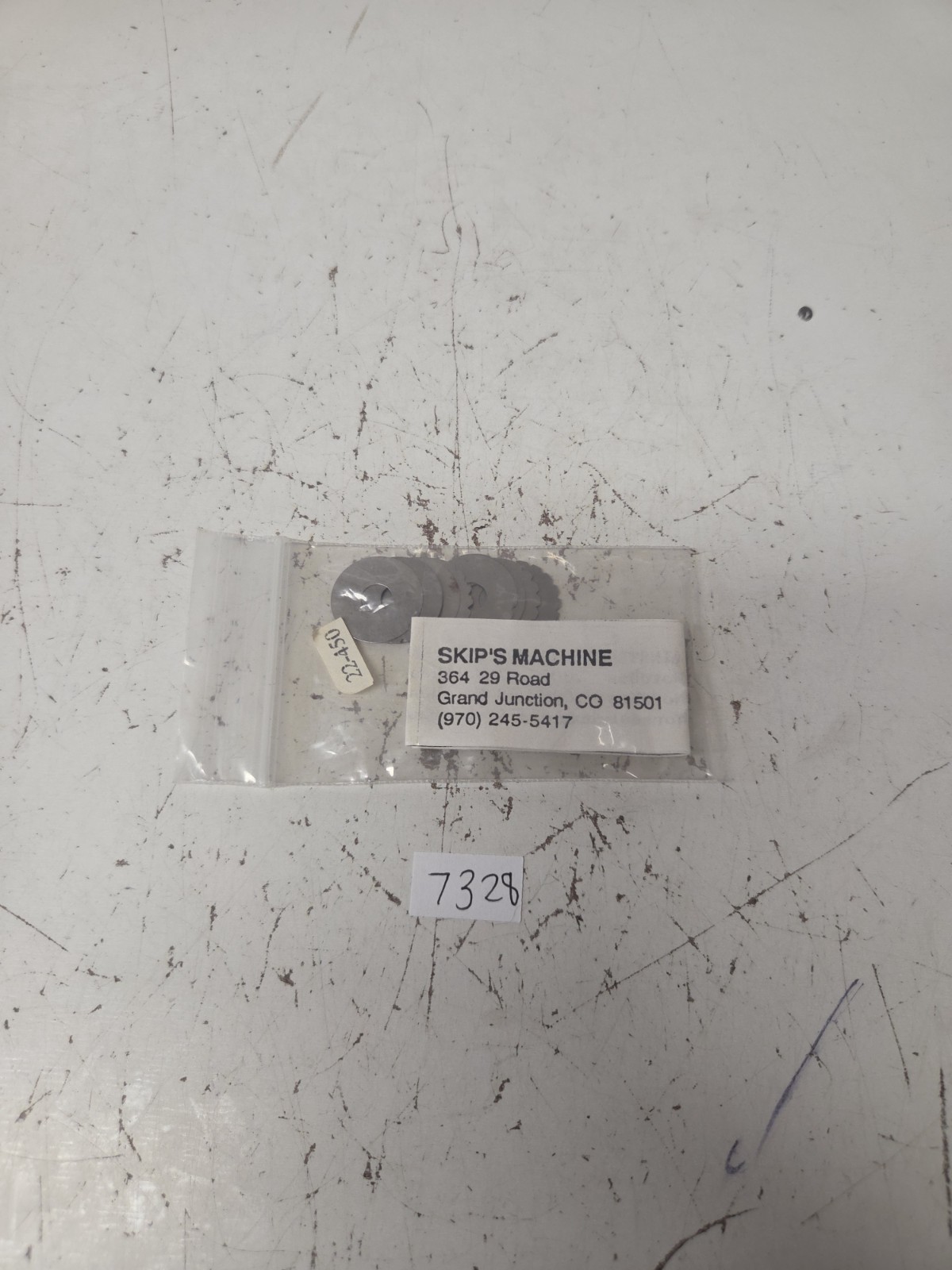 10pck Of Skip's Machine Shims (22-450) (.003-.025)
