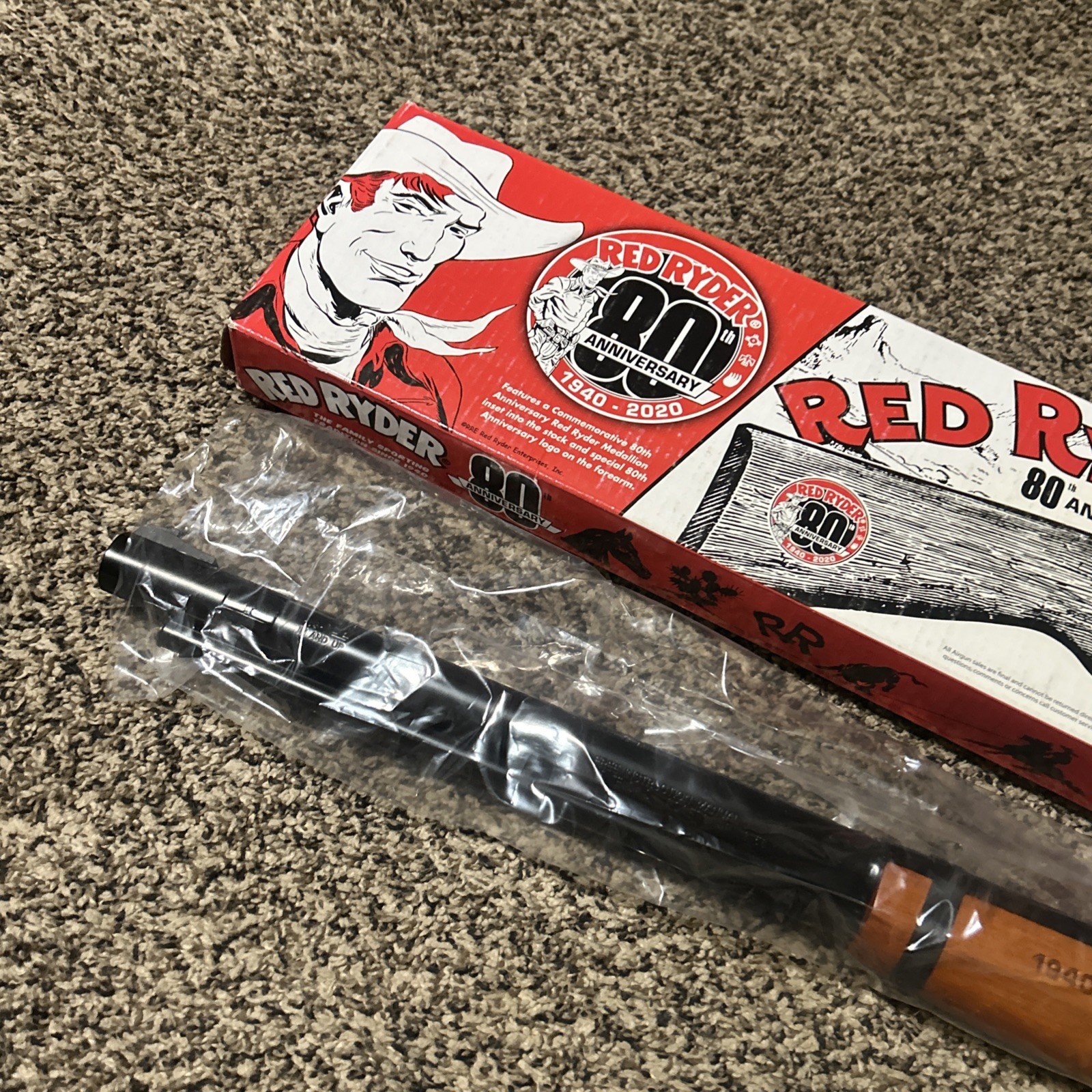 Daisy Red Ryder 650 80th Anniversary BB Gun - NEW in BOX