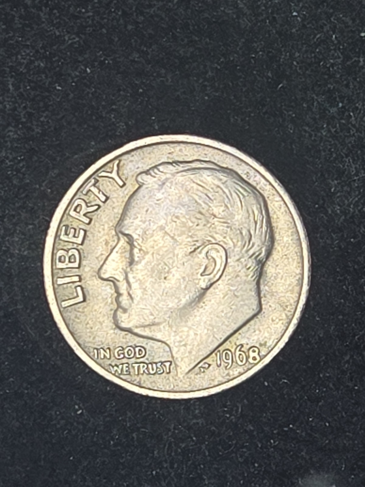 1968 P Roosevelt Dime Circulated #2