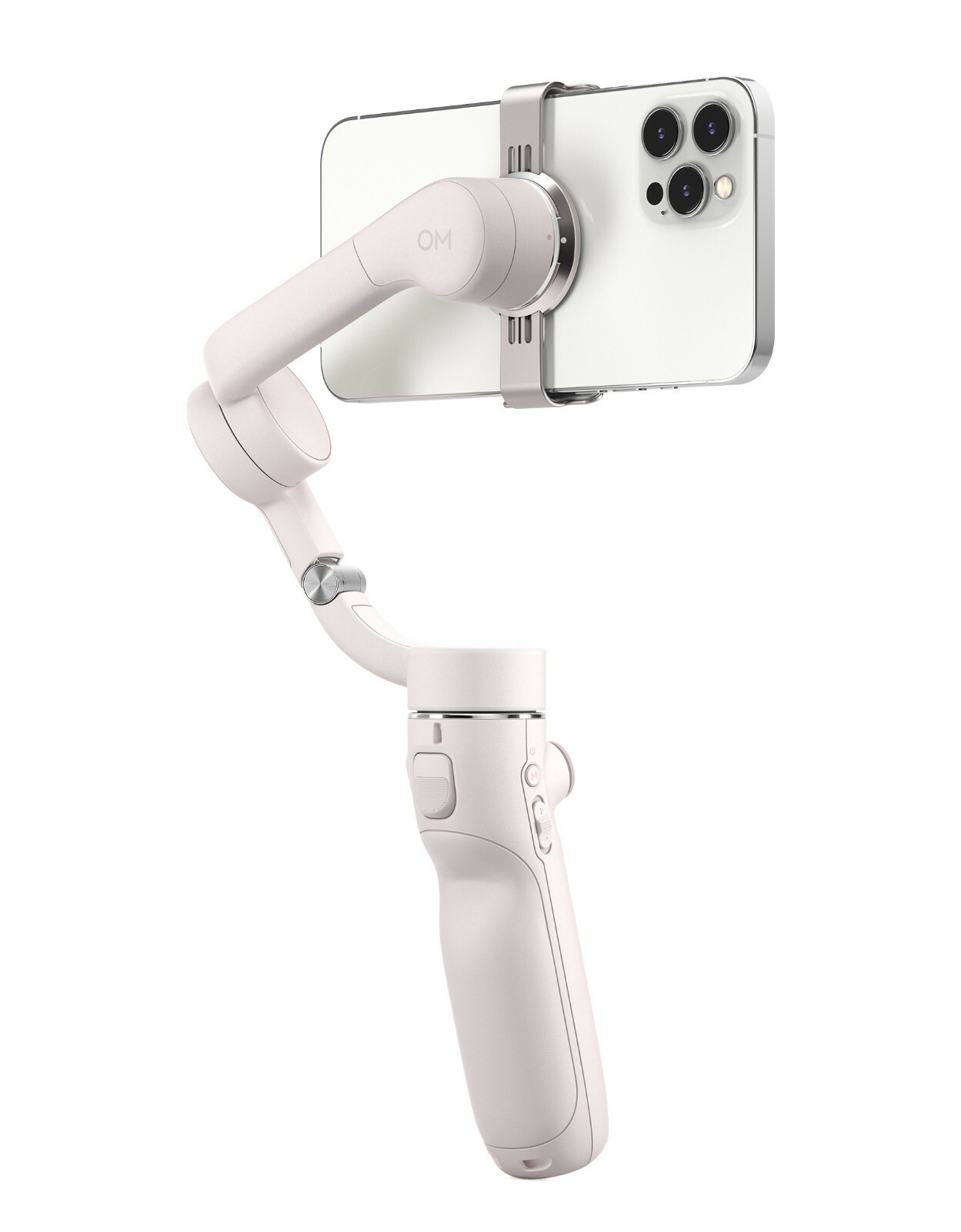 DJI OM 5 Sunset White Foldable Stabilizer-Certified Refurbished
