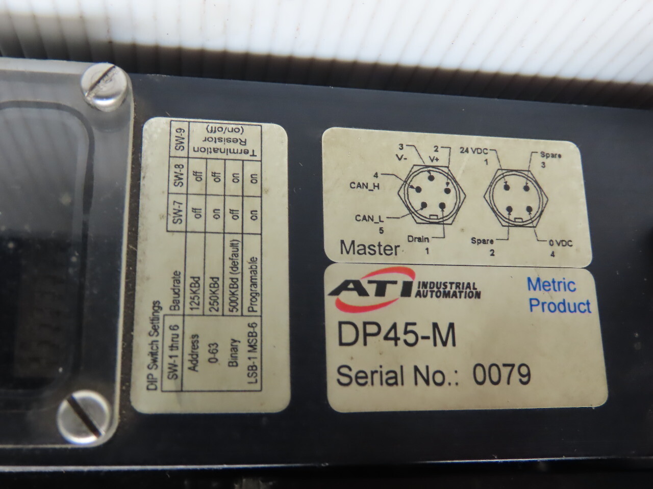 ATI PV1-M QC201M Robotic Tool Changer