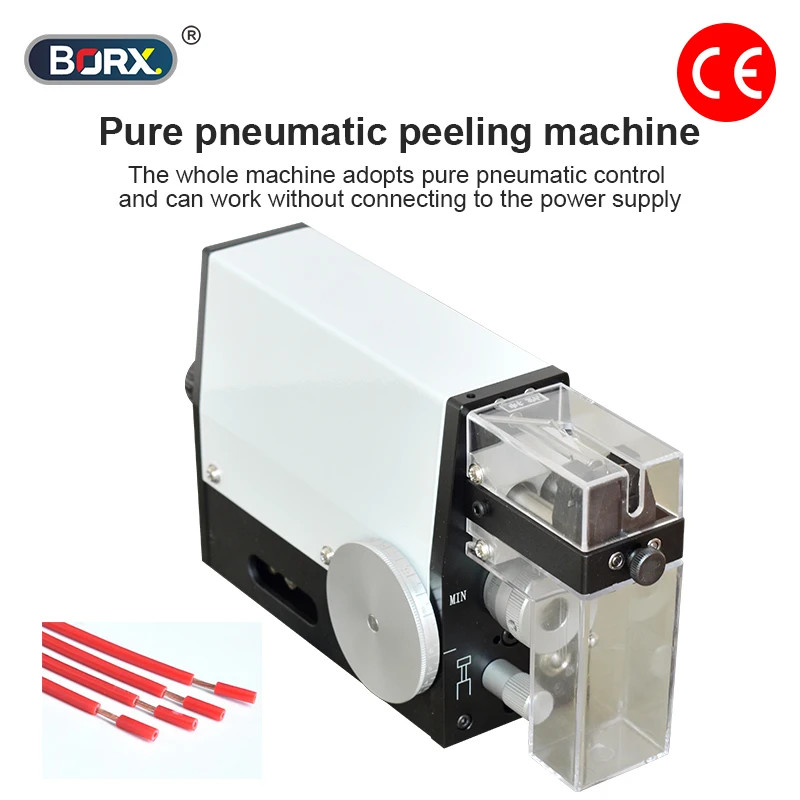High Precision 0.03-2mm2 Induction Pneumatic Wire Stripping Machine 1-20mm PVC P