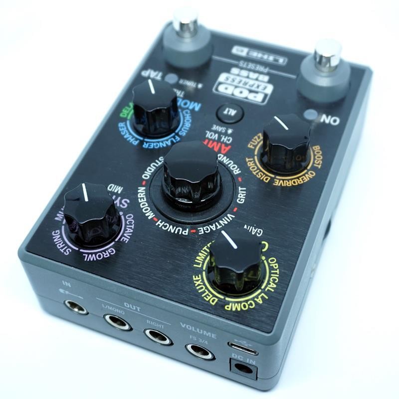 Line 6 POD Express Bass Amp Modeler Effects Processor Compact Used
