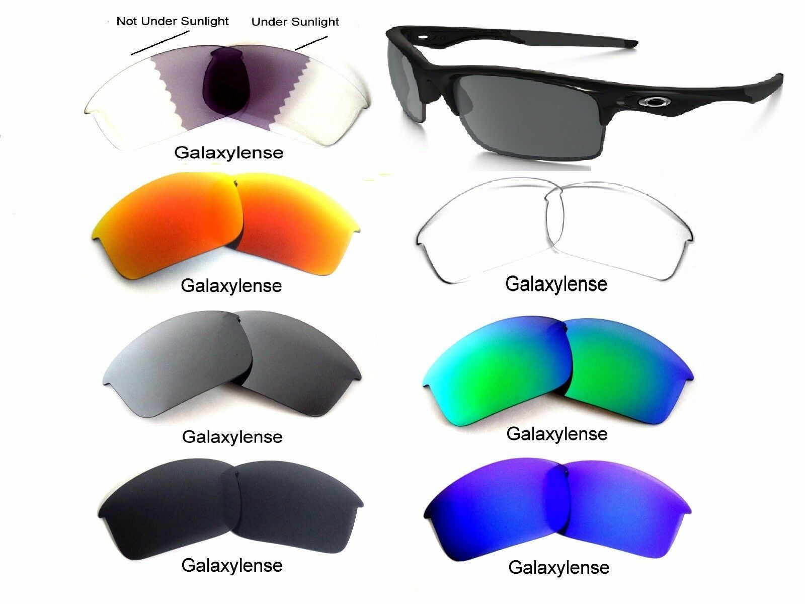 Replacement Lenses For Oakley Bottle Rocket Sunglasses Multi-Color Selection