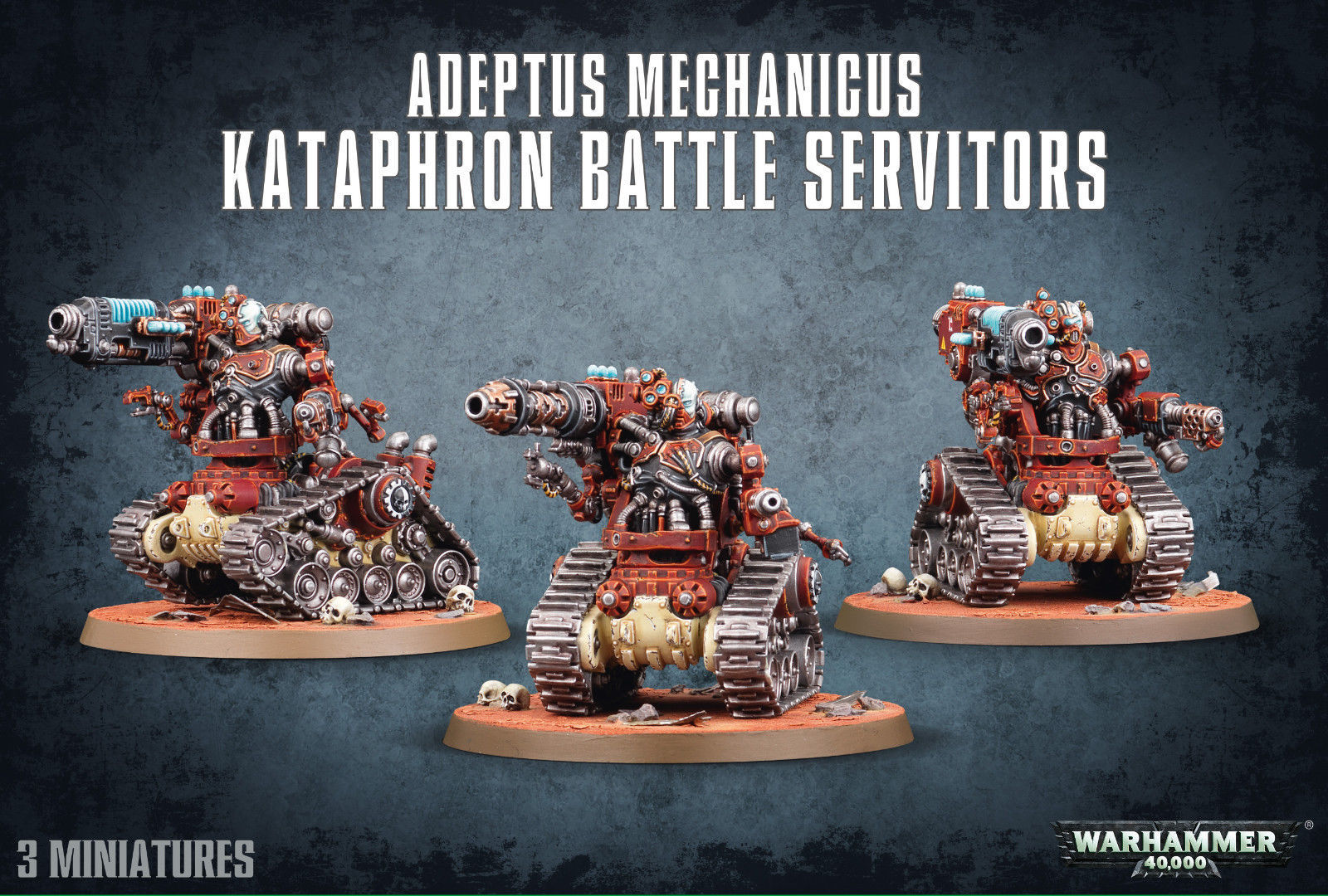 Adeptus Mechanicus Kataphron Battle Servitors - Warhammer 40k - New! 59-14