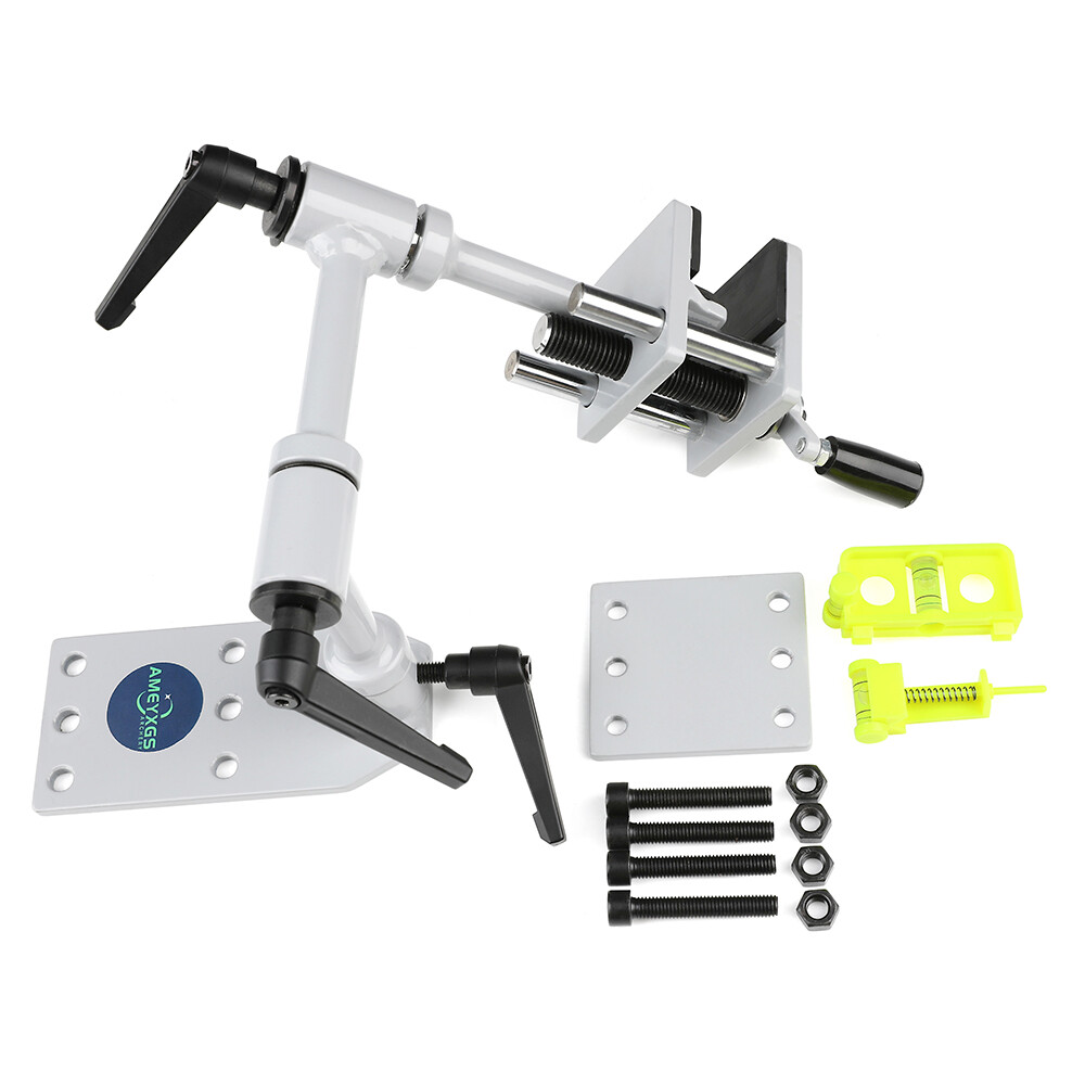 Universal Compound Bow Vise 360° Adjustable Level Tuning Kit Archery Mount Tool