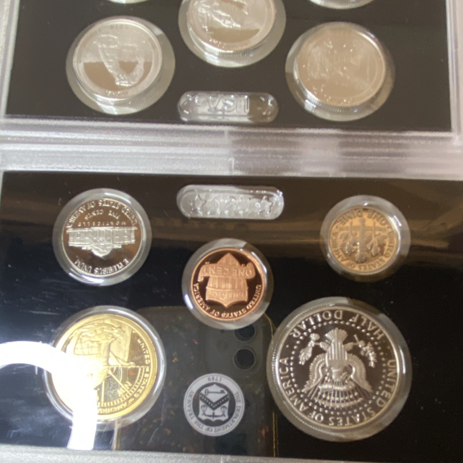United States Mint 2014 Silver Proof Set Uncirculated Multiple Denominations