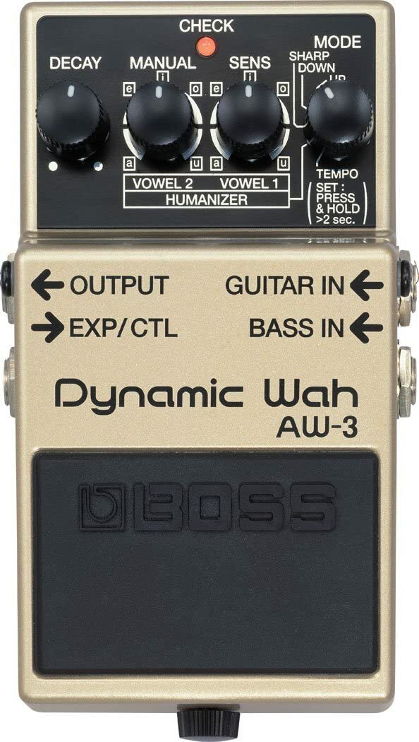 BOSS Dynamic Wah Guitar Effects Pedal AW-3