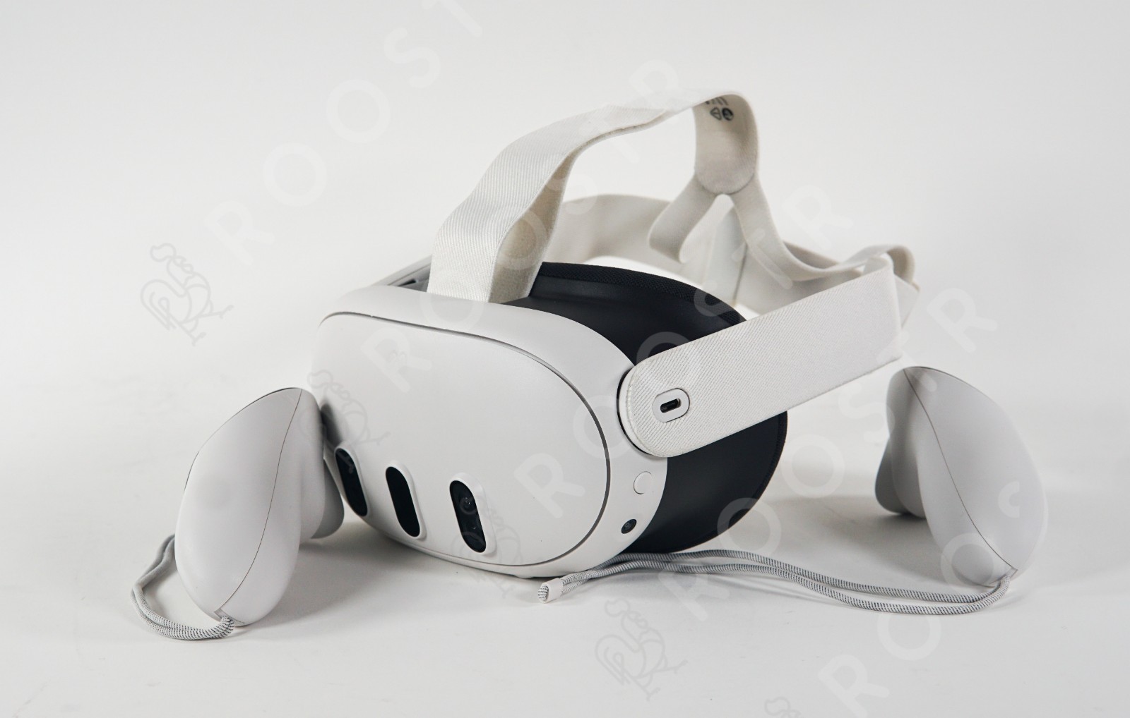 Meta Quest 3 VR Headset 512GB w/ Controllers Regular Strap Box • Very Good Cond.