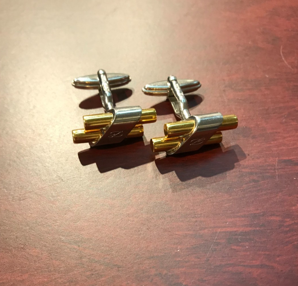 Pair of S.T.Dupont Paris Cufflings