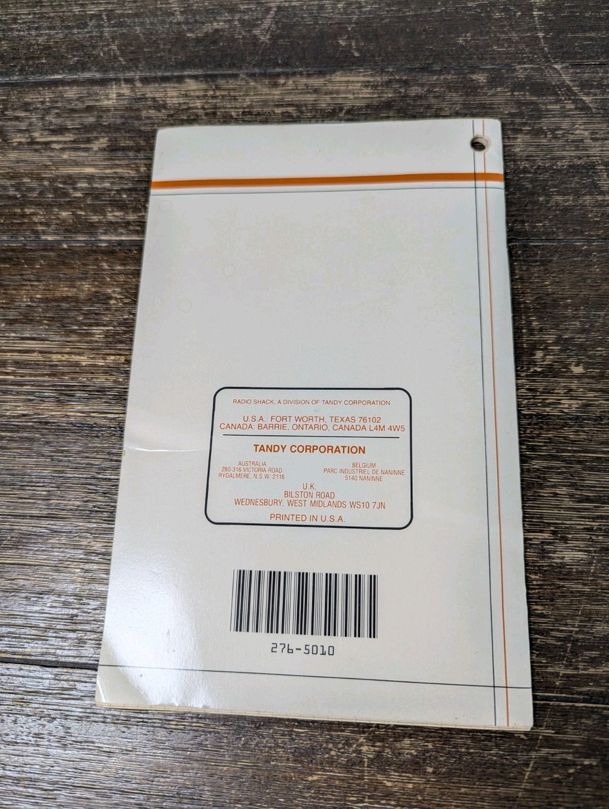 Radio Shack Engineer's Mini-Notebook 555 Timer IC Circuits 276-5010