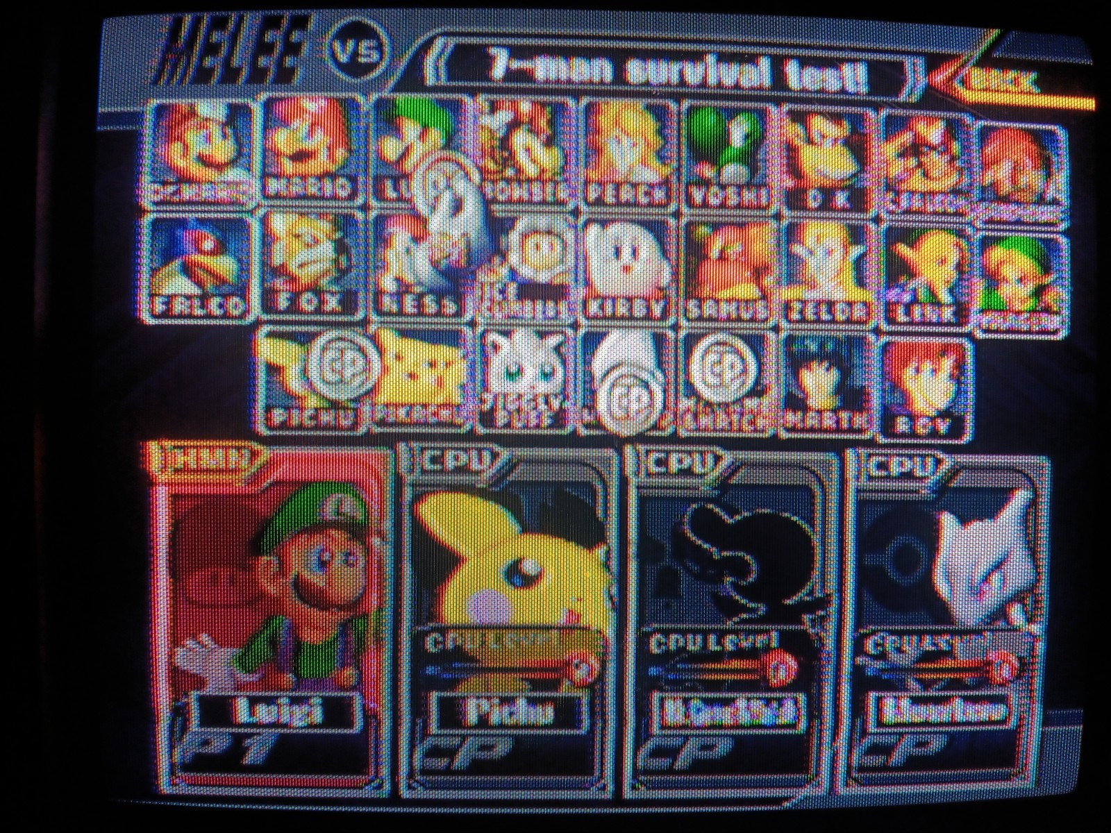 Super Smash Bros Melee Nintendo GameCube Memory Card 100% All Characters File