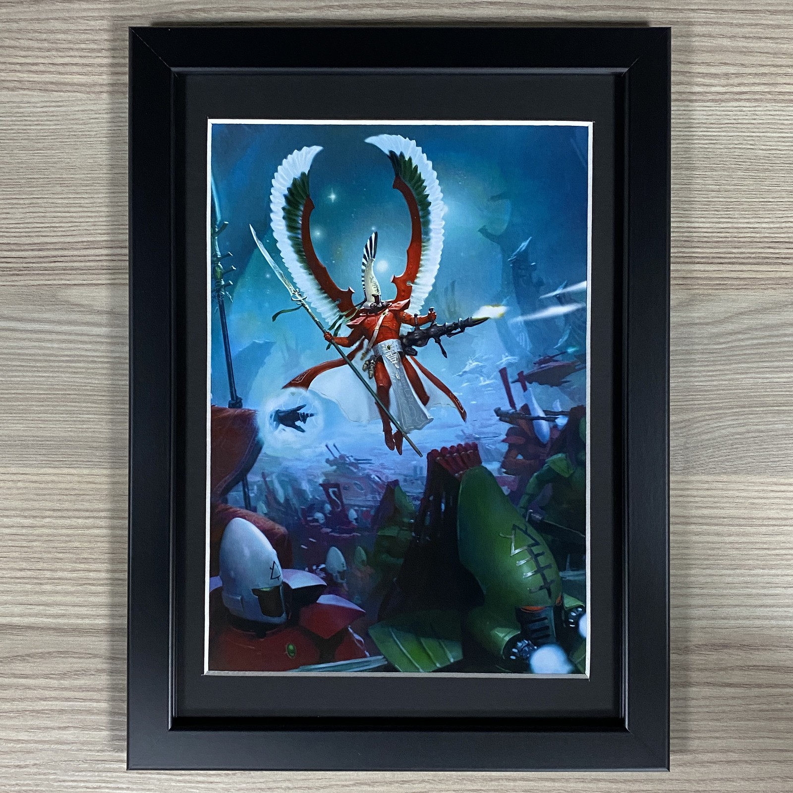 AELDARI AUTARCH FRAMED ART ELDAR CRAFTWORLDS STRIKING SCORPIONS WARHAMMER 40K