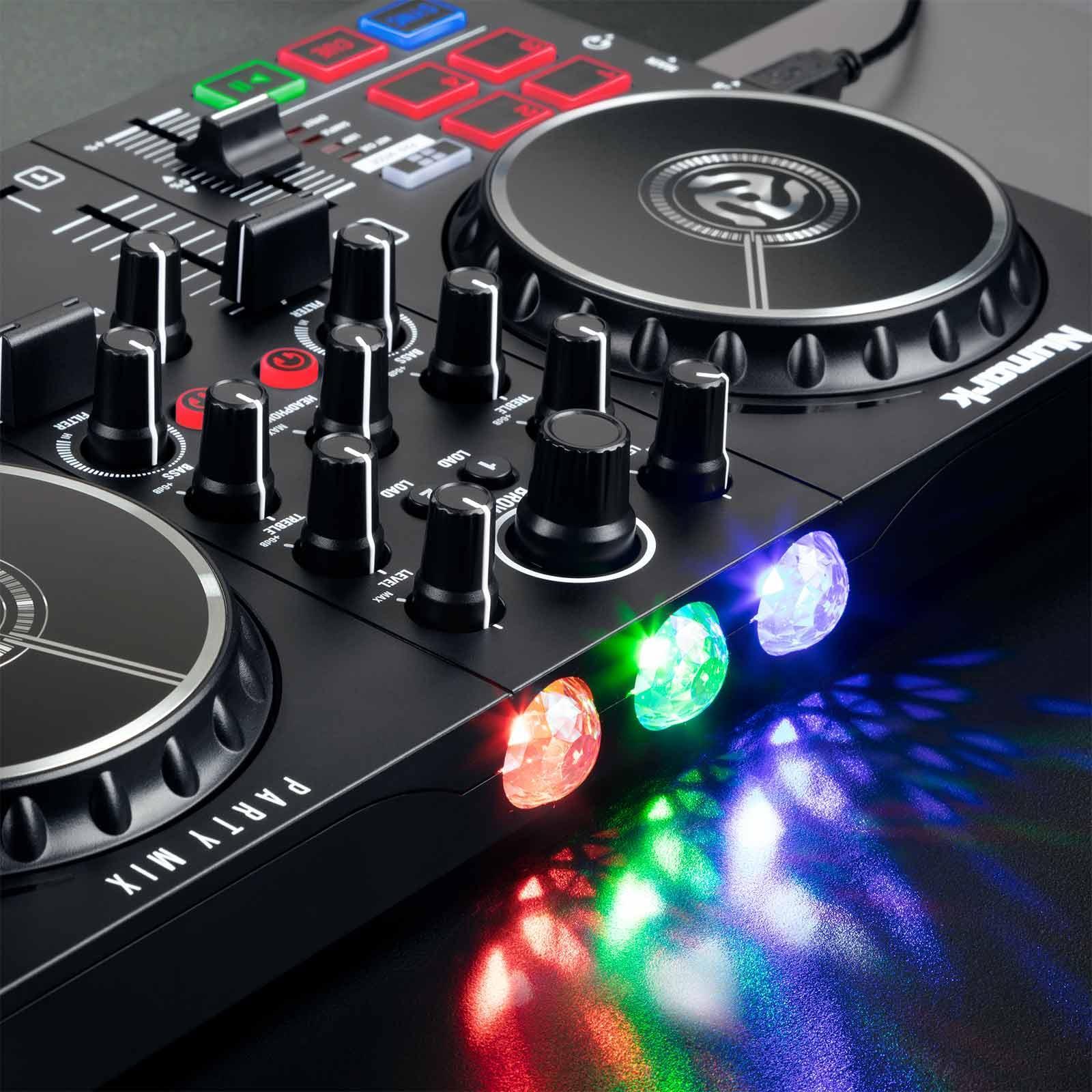 Numark Party Mix Partymix II Controller w/ Built In Light Show + Carry Case