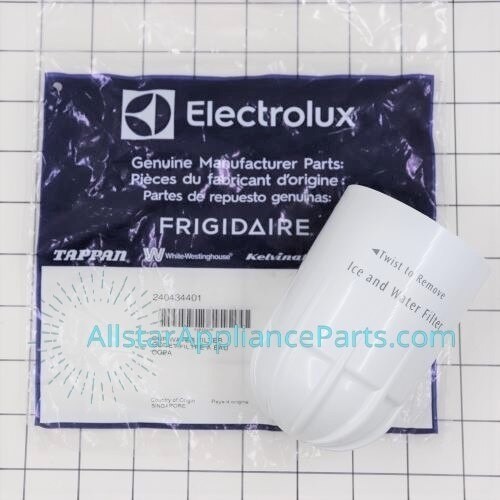 Frigidaire Refrigerator Water Filter Cup (No Filter) 240434401