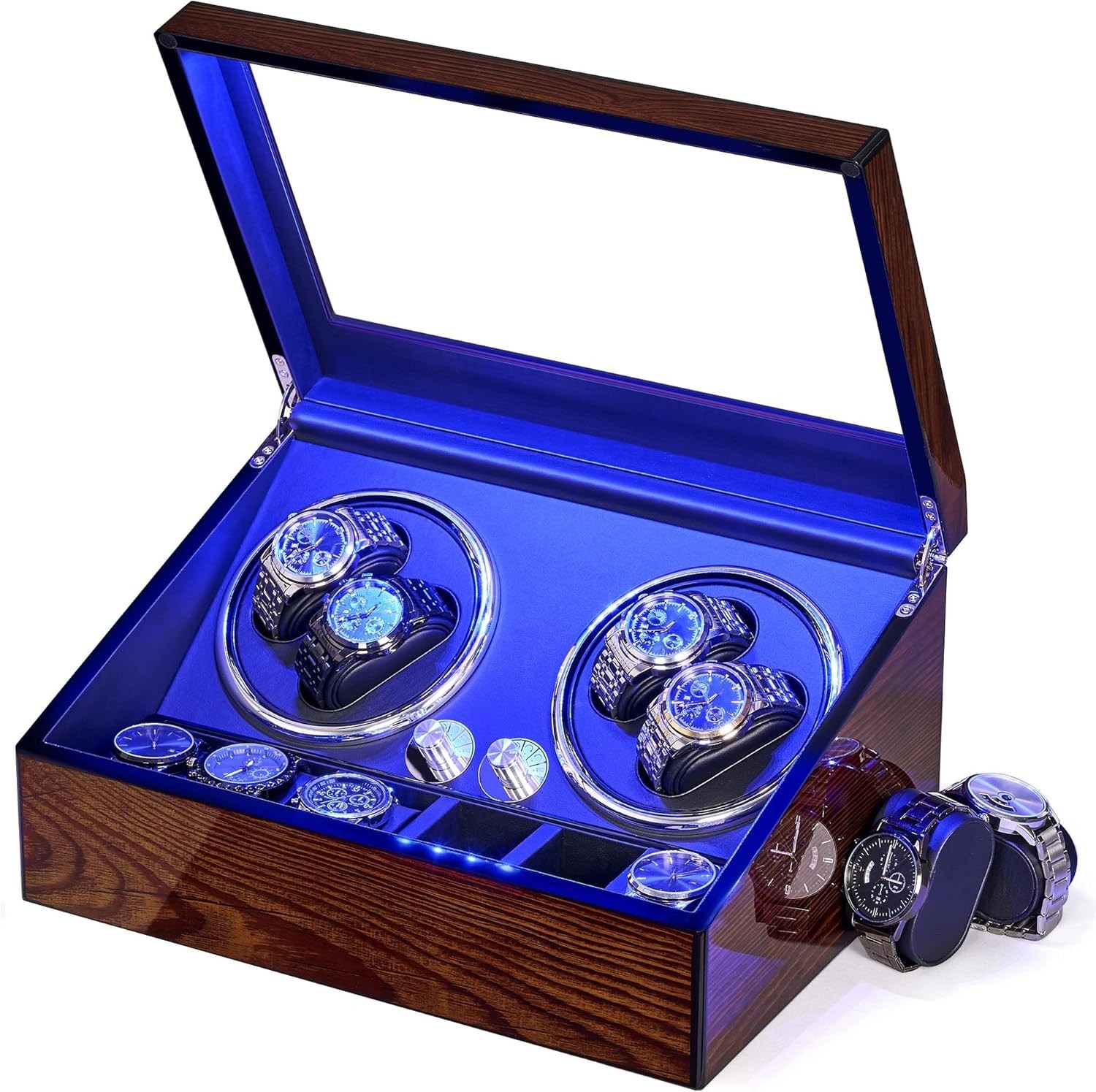 Watch Winders for Automatic Watches, Automatic Watch Winder Box Watch Spinner w