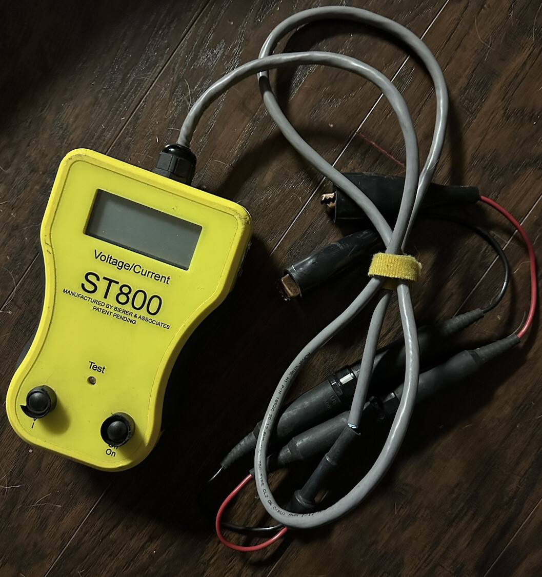 Bierer Meters ST800, ST500 Receiver Probe Tester & Probe