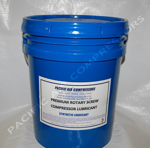1310-2550-14 ATLAS COPCO EQUIVALENT 4000 HR 5 GAL SEMI-SYNTHETIC COMPRESSOR OIL