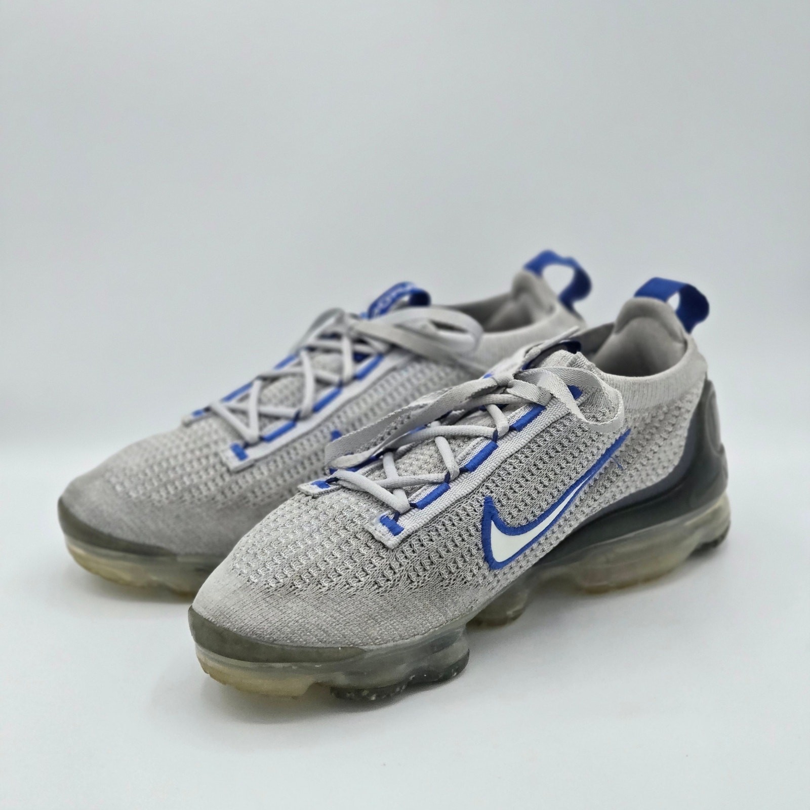 NIke Air Vapormax 2021 FK Flyknit men's DH4085-002 Platinum Summit White size 6