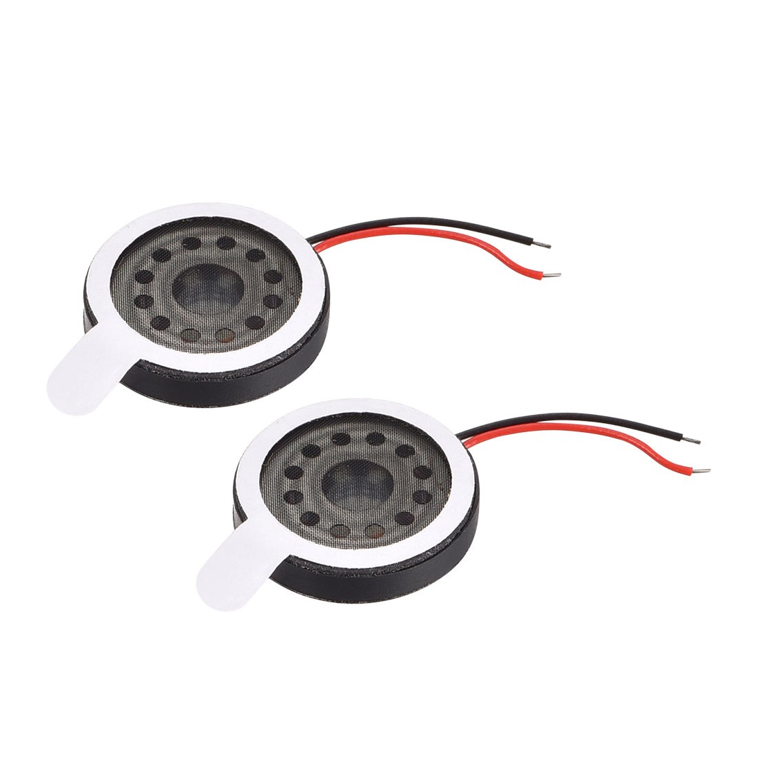 1W 8 Ohm 16mm Audio Diameter Speaker with Cable for Electronic Projects 2pcs