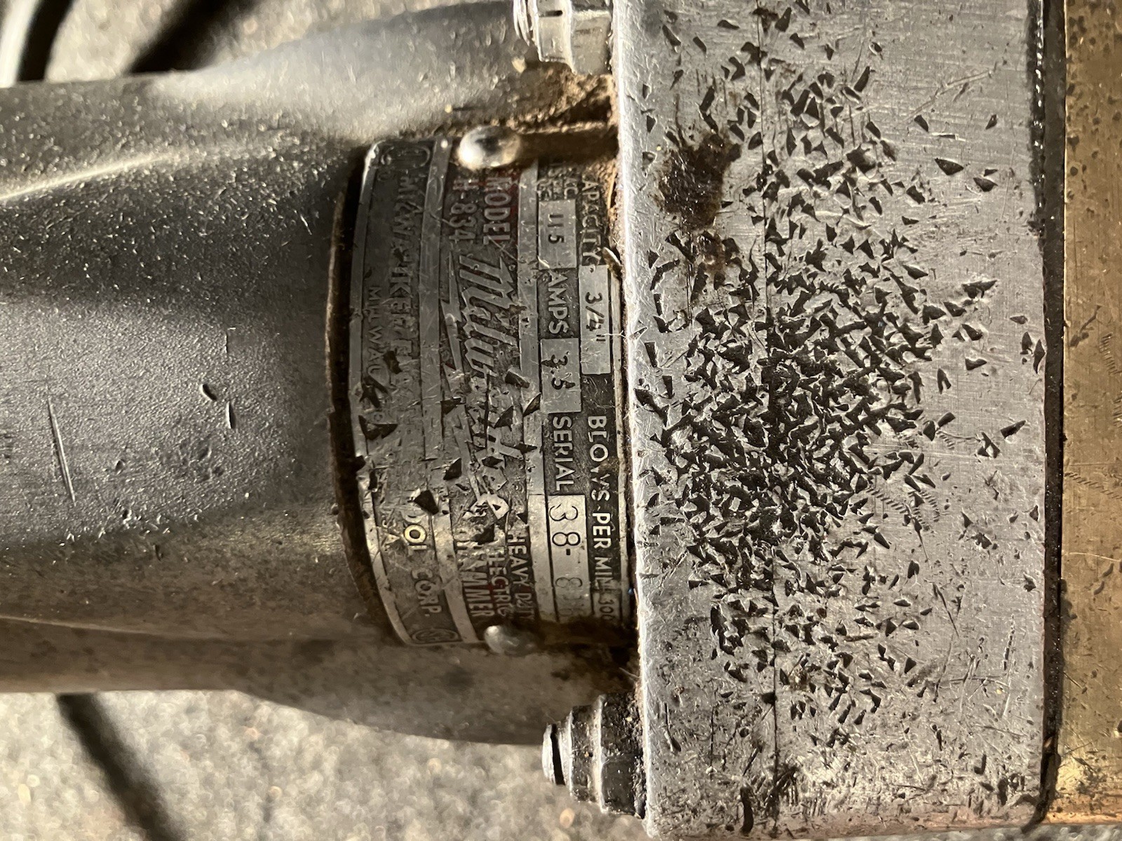 Milwaukee Vintage Electric Hammer ￼