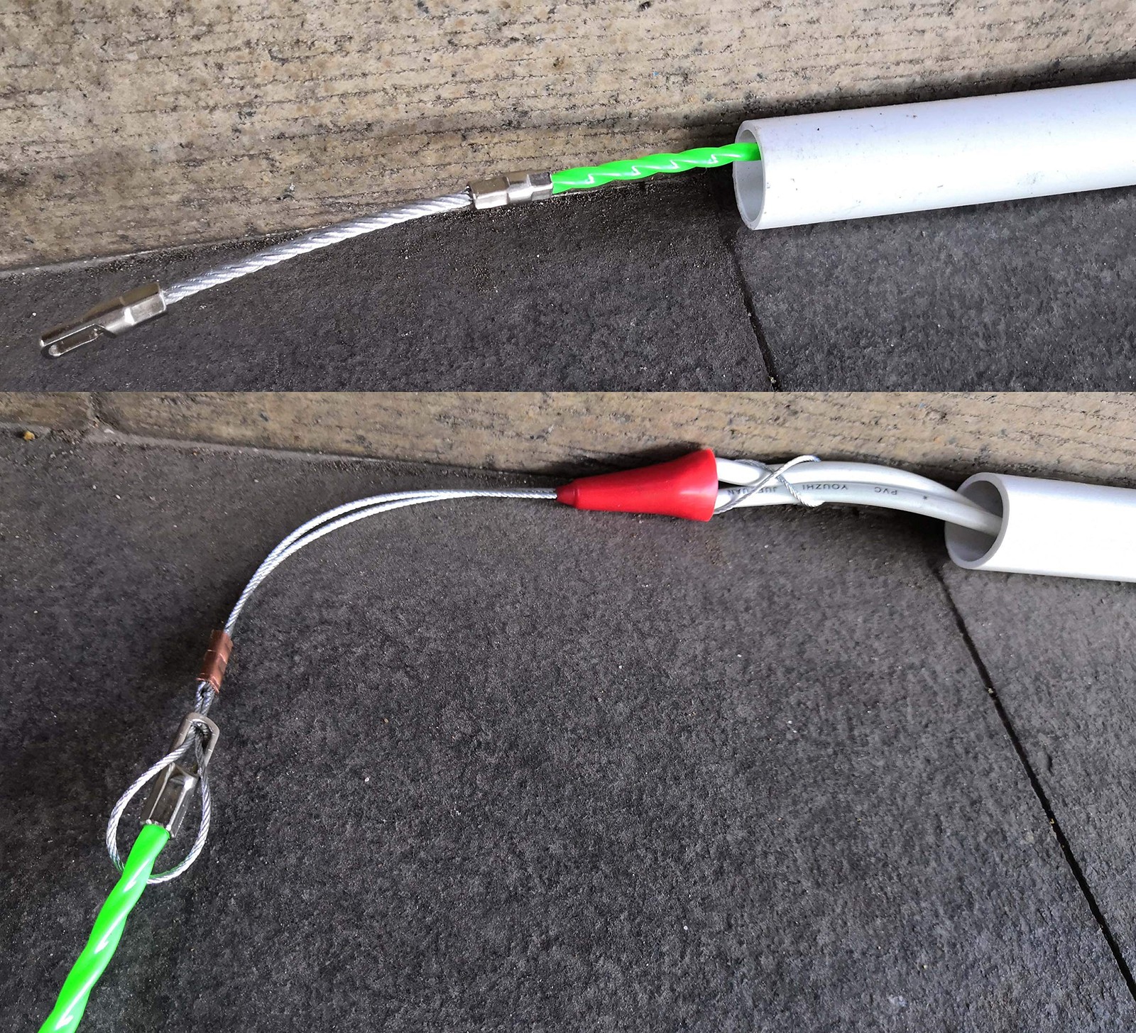 Aewio 20m Electrical Wire Cable Fish Tape Threader Wire Puller for Pulling Wi...