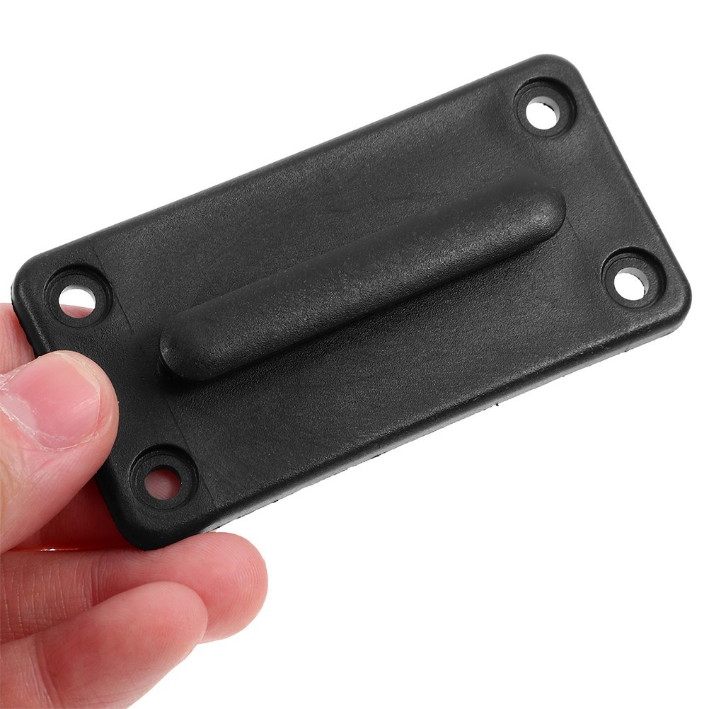 2 Sets ABS Retractable Belt Barrier Wall Mount Clips for Home Use