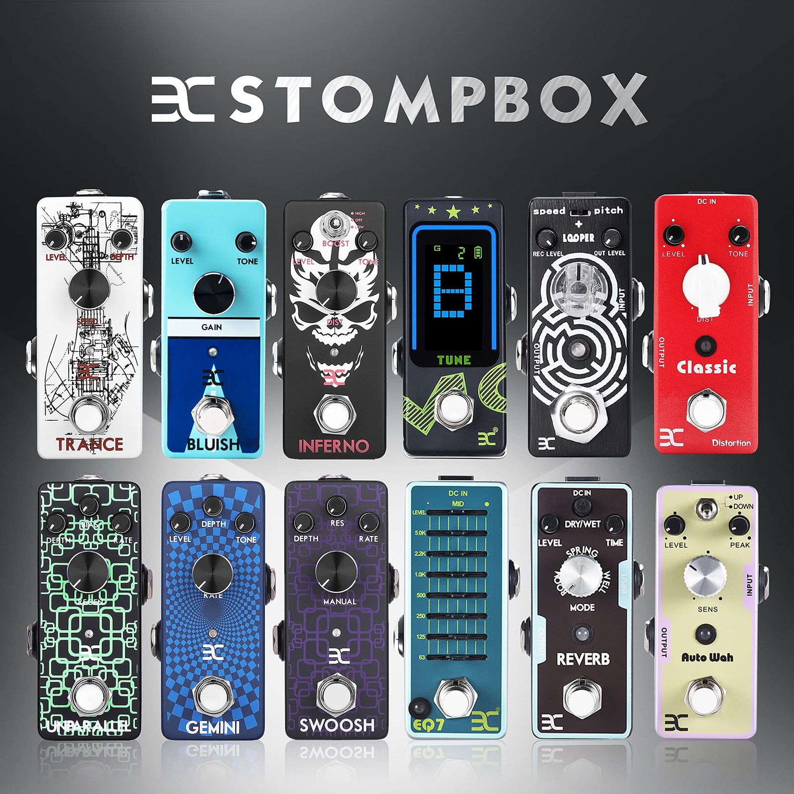 EX Mini Digital Reverb Pedal