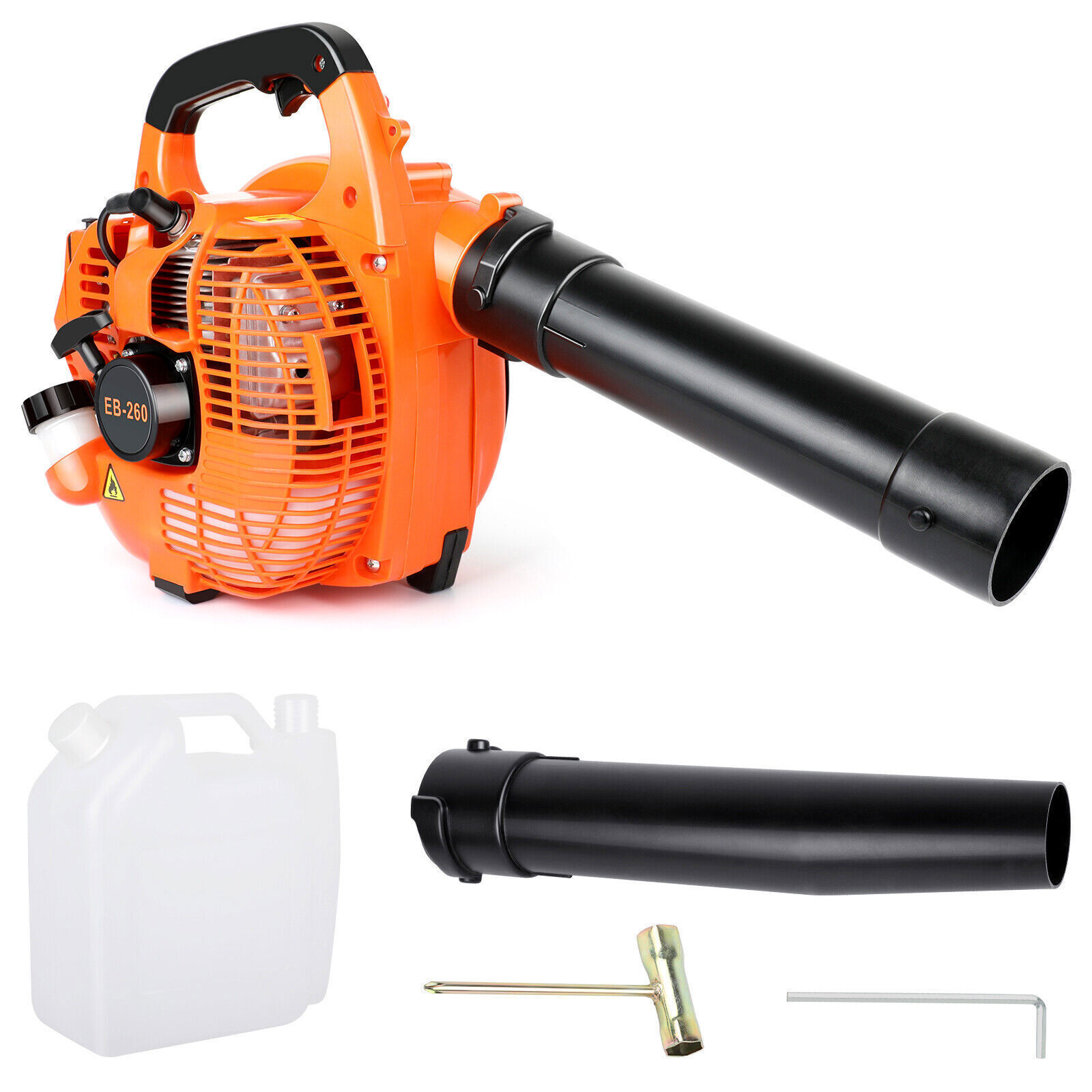 43CC/63CC Gas Backpack Leaf Blower 3HP 650CFM 2 Stroke Leaf Snow Blowers