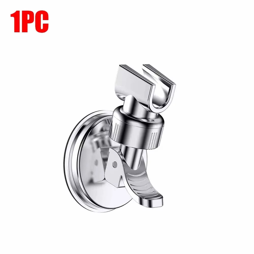 1-4Pcs Strong Vacuum Suction Cup Shower Rack Adjustable Handheld Shower Head Wal