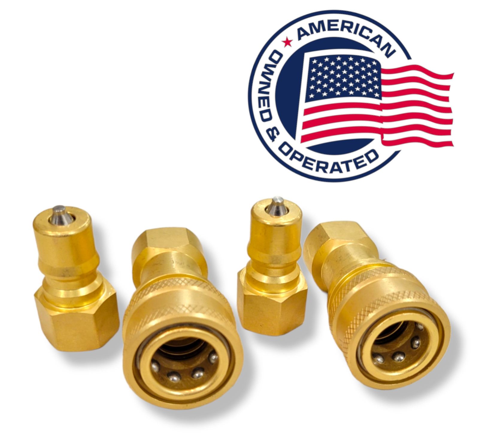 1/4" Brass Quick Disconnect QD Coupler Carpet Cleaning Extractor Wands & Hose