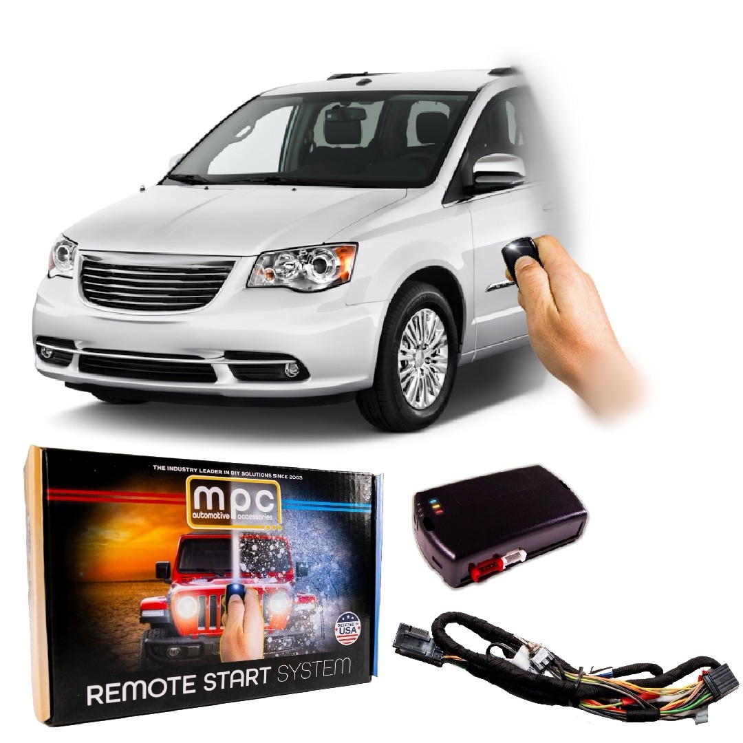 OEM Remote Activated Remote Start For 2008-2010 Chrysler Town & Country-Prewired
