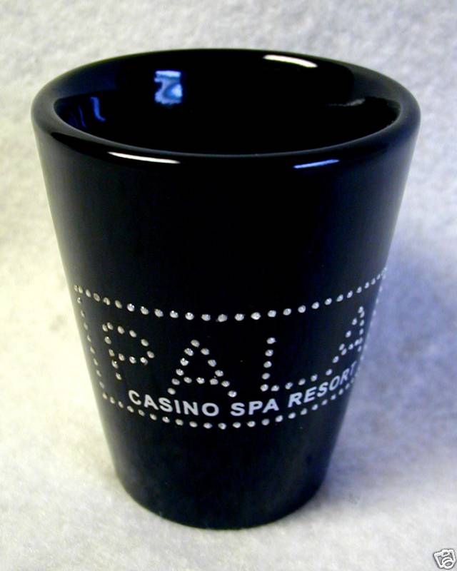 NEW Shot Glass Shooter PALA Casino Spa Resort Ceramic Shooter FREE SHIP USA