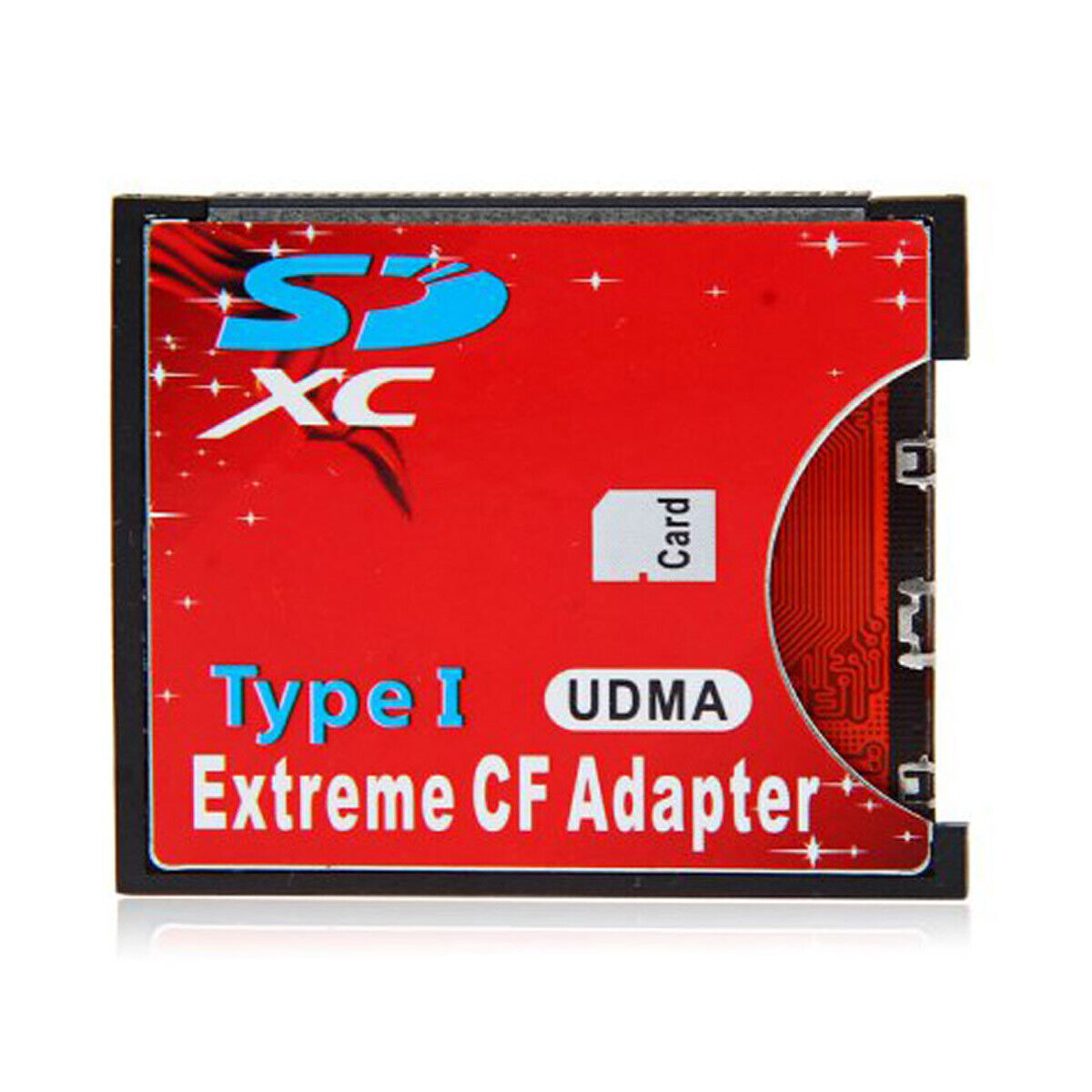 Cablecc SD SDHC SDXC to High Speed Extreme Compact Flash CF Adapter Card