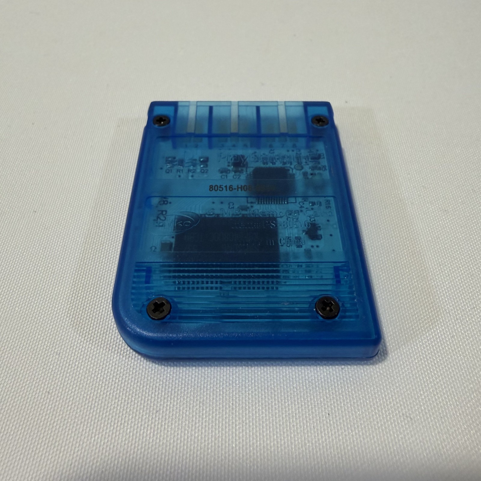 Nyko Sony PS2 8MB Memory Card Blue PlayStation 2 Save Data Storage Accessory