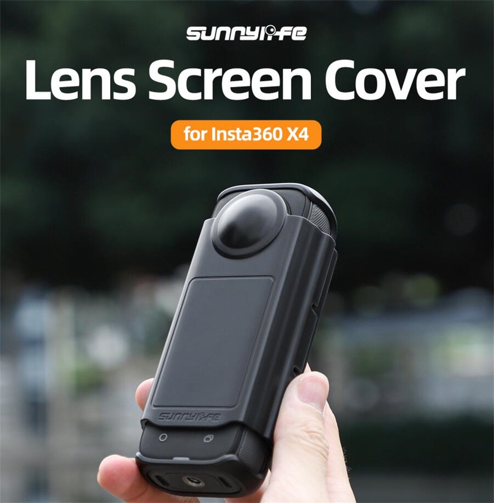 Integrated Lens Screen Protective Cover Camera Case Protector for Insta360 X4