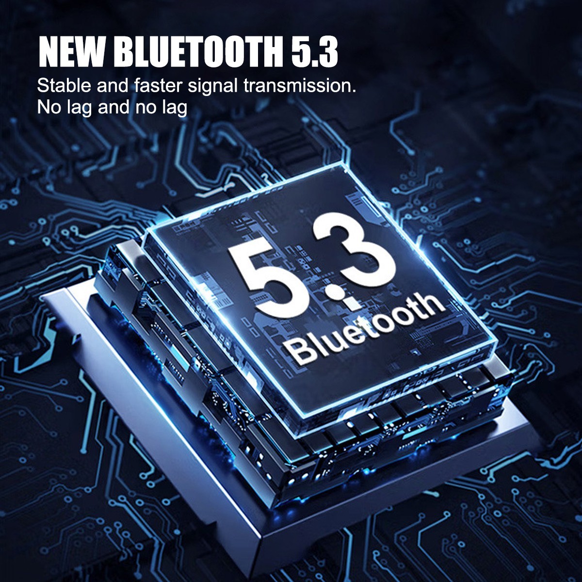 Bluetooth Transmitter Receiver For TV Home Stereo Audio Adapter 5.3 Long Range