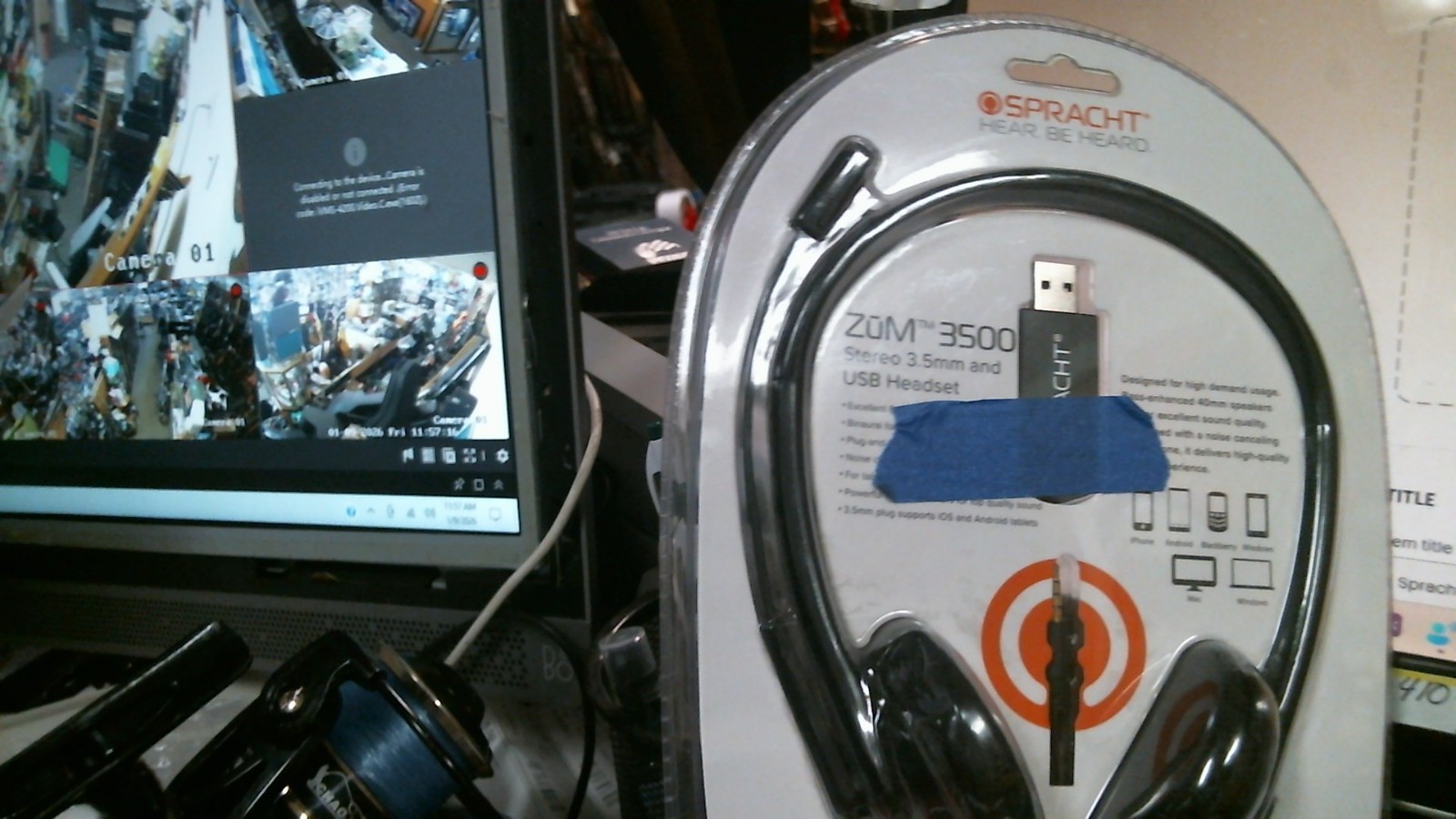Spracht Z?M Headset ZUM3500 Spracht Z?M ZUM3500 800807320239