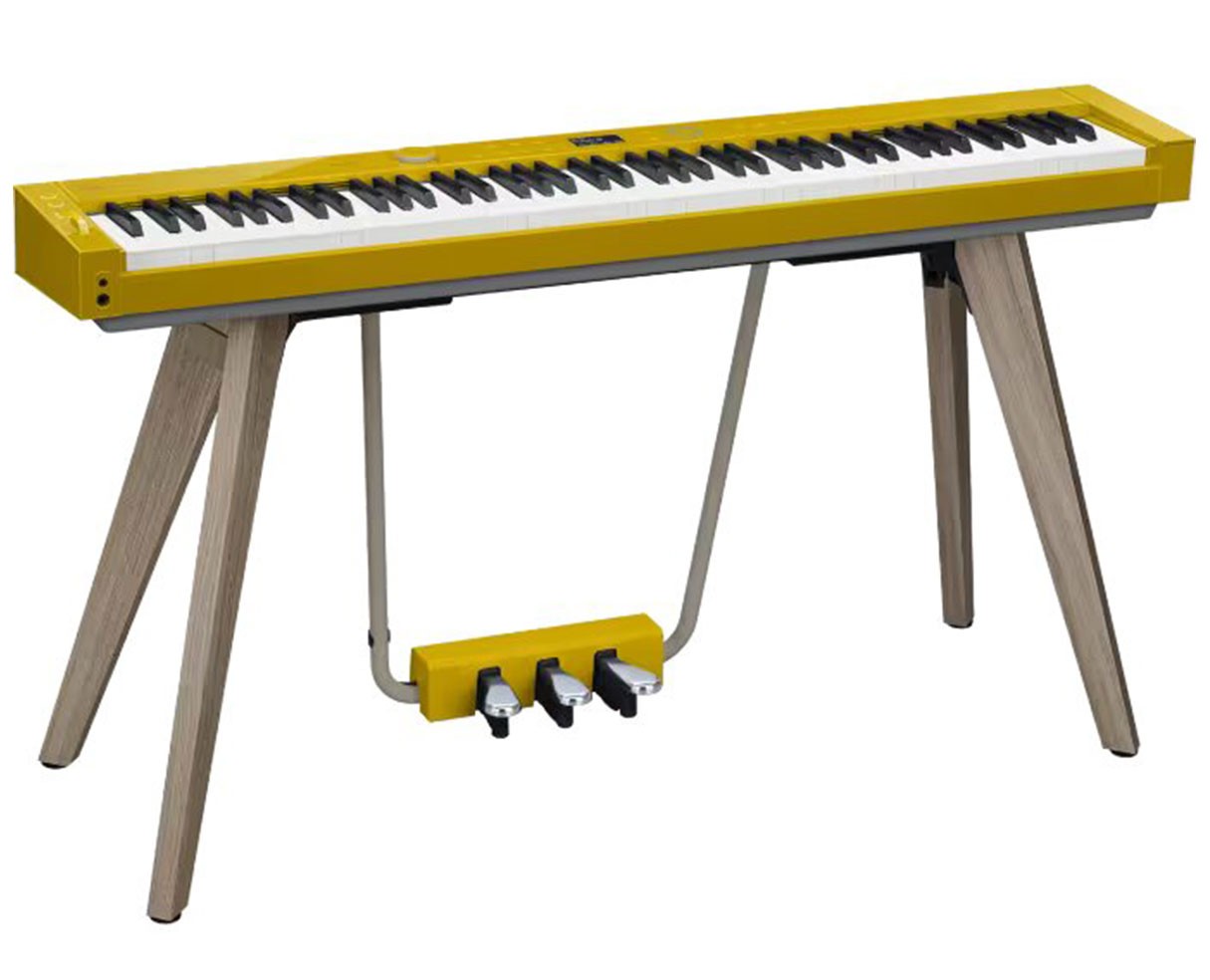 Casio PX-S7000HM 88-Key Smart Hybrid Hammer Action Digital Piano Mustard