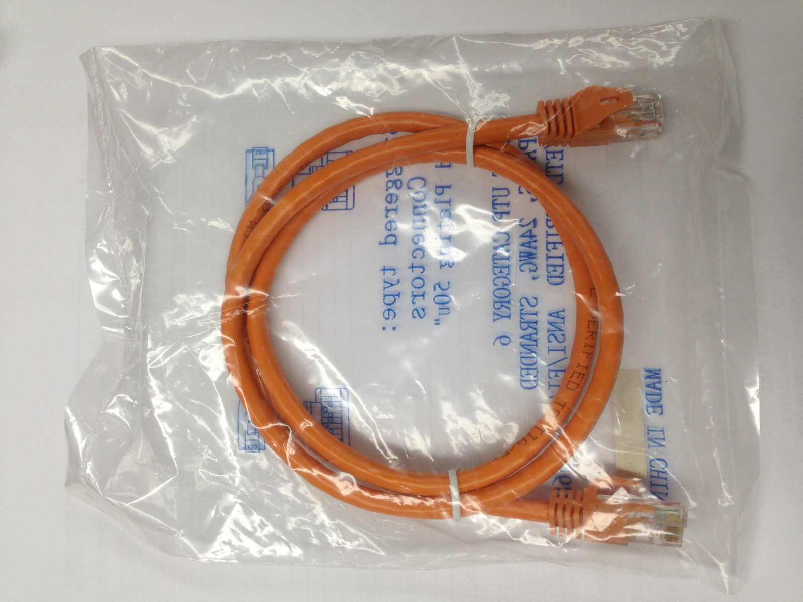 RJ45 cable for computer to computer data transfer 3 foot long BRAND NEW