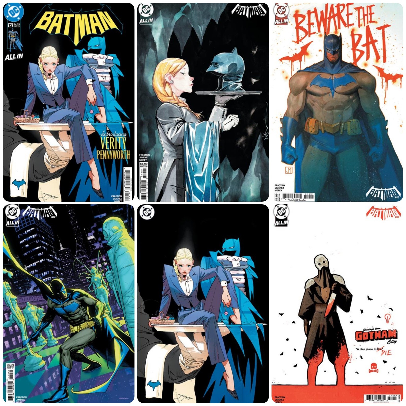 BATMAN #12 **COVER SELECT** OPEN [1:25] PRESALE 08/05 (New Butler)