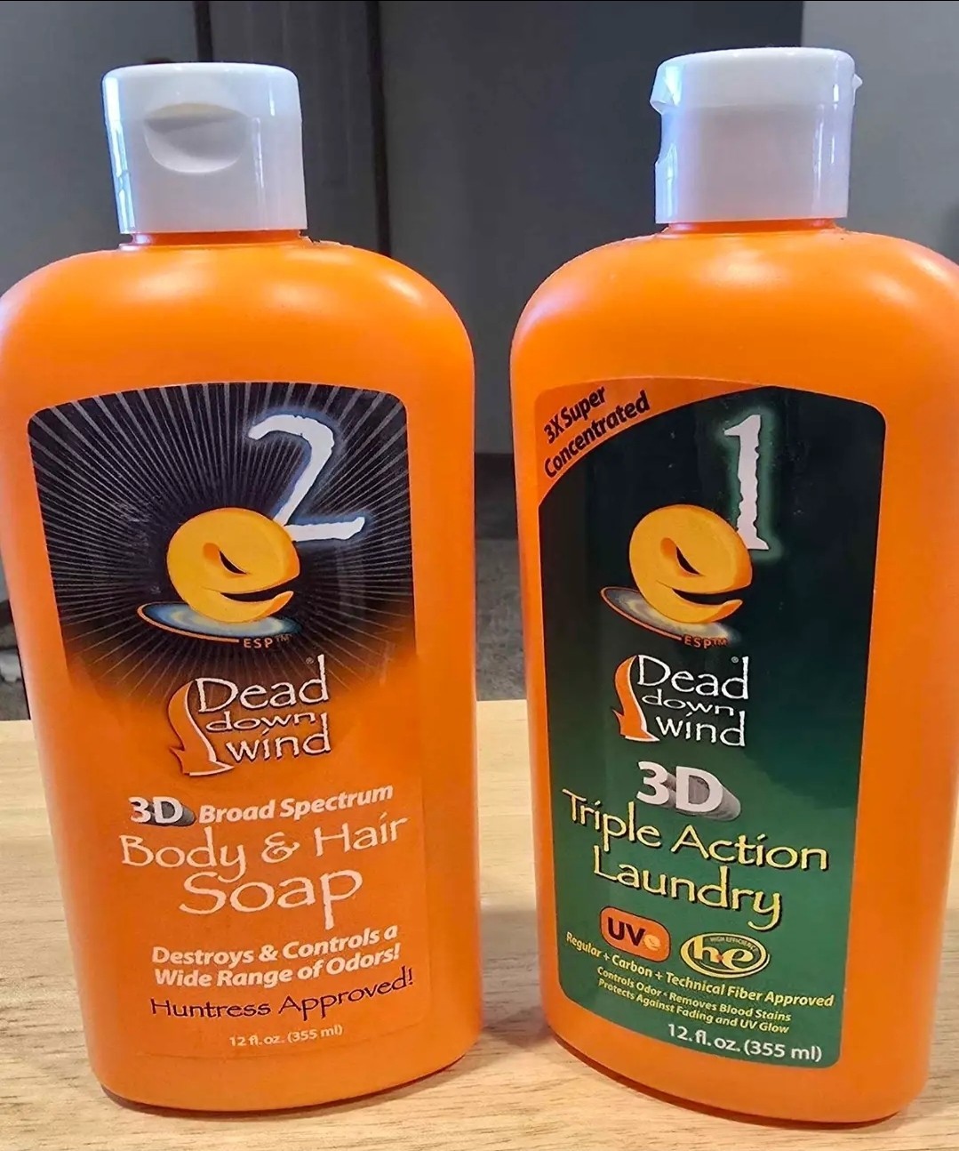 NEW - DEAD DOWN WIND 3D BROAD SPECTRUM BODY & HAIR + LAUNDRY DETERGENT