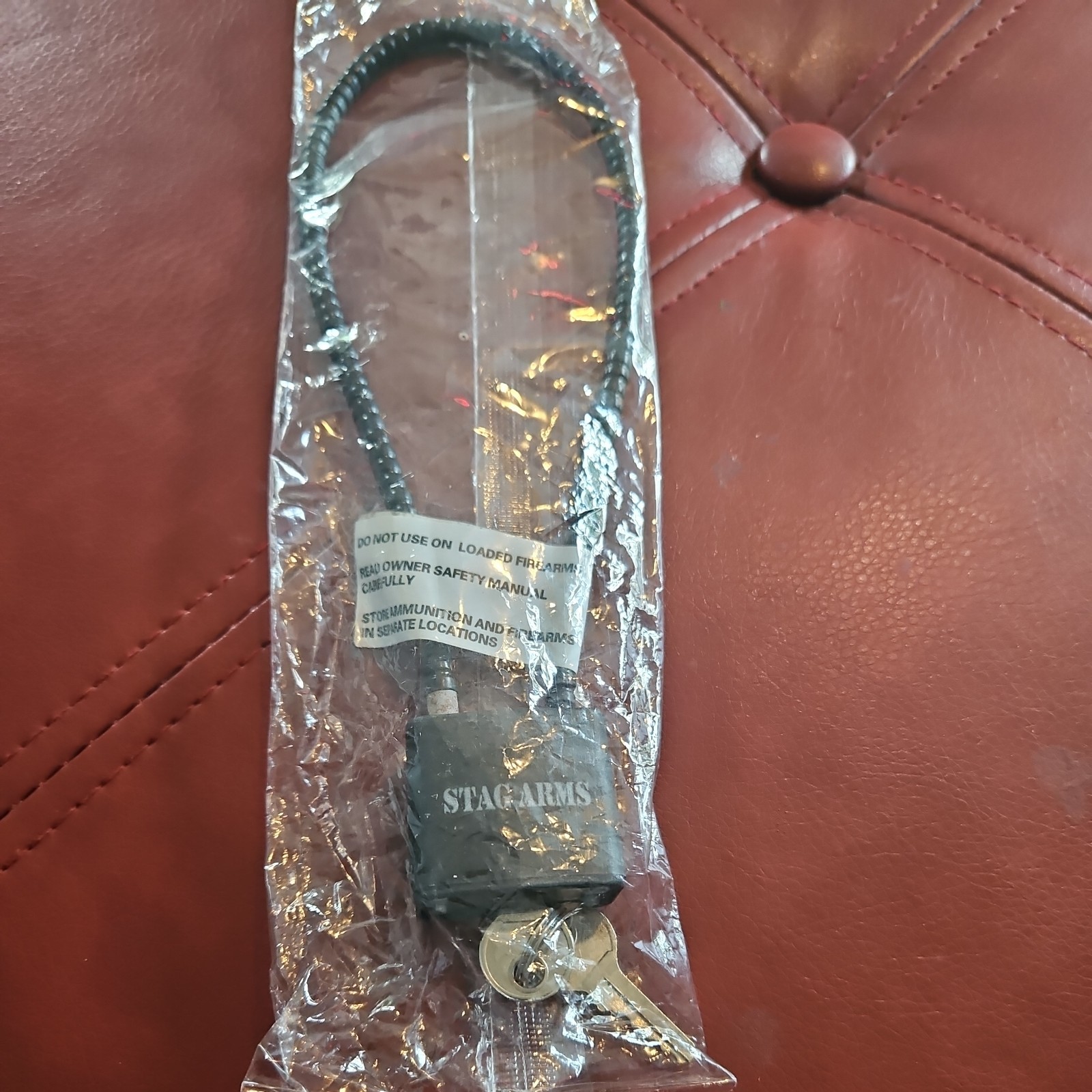 Stag Arms 15” Cable Gun Lock - 2 Keys