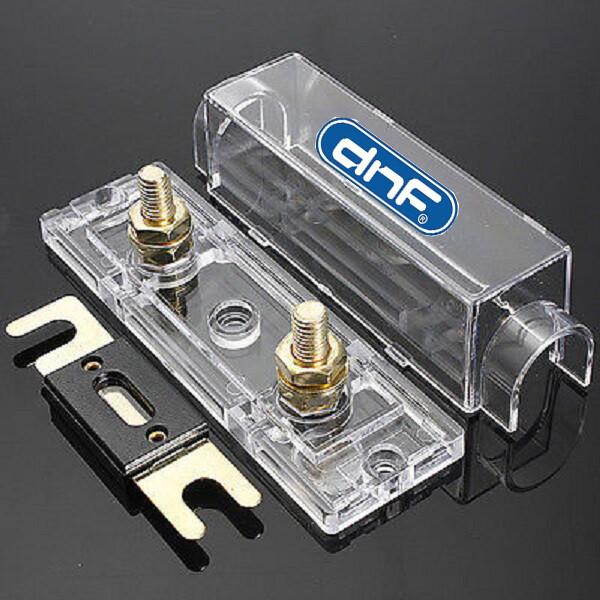 5 PACK DNF ANL FUSE HOLDER 1 HOLE 0/2/4/8 AWG 1 HOLE 0/2/4/8 GAUGE + ANL300 AMP