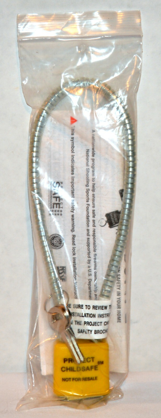 Project Childsafe Gun Lock – New/Unused
