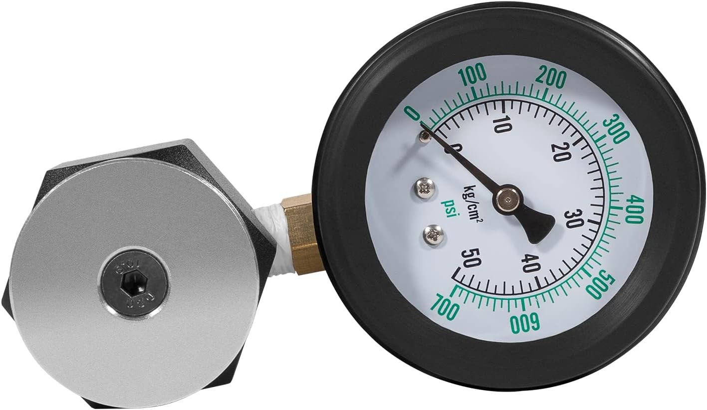 Universal Mini Valve Spring Pressure Tester Gauge-0-700 PSI-0-50 KG/CM2 # 66834