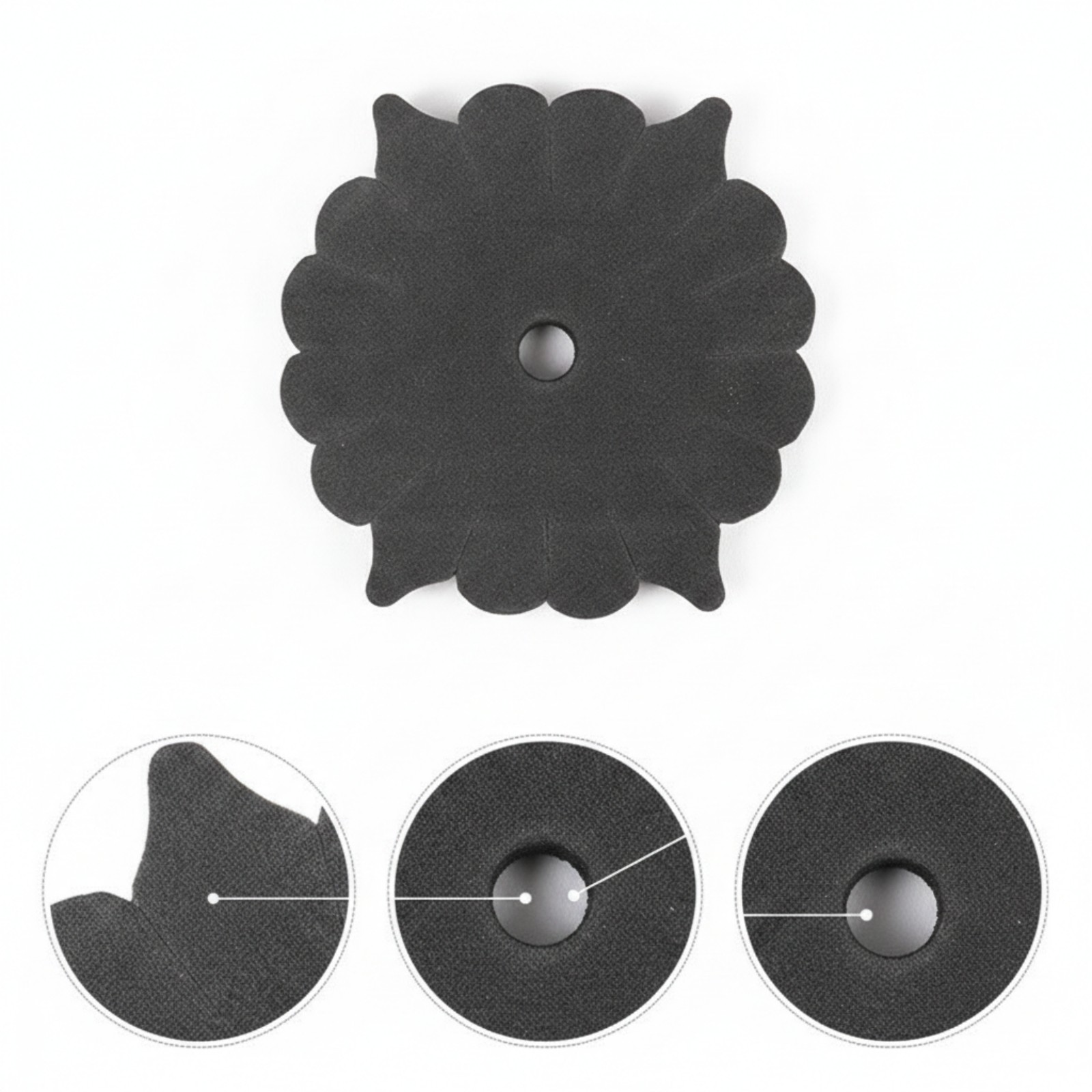 2 Pieces Fly Tying Insert Dense Organizer Matte for Anglers