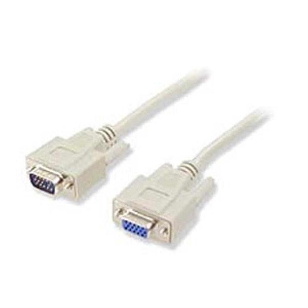6 Foot VGA HDB15 Male to Female LCD TV Monitor Extension Video Cable US Shipper